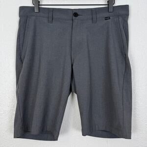 Travis Mathew Men's Golf Shorts 10" Grey Performance Casual Size 32